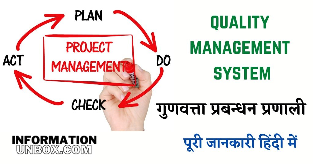 You are currently viewing गुणवत्ता प्रबंधन प्रणाली क्या है | What is Quality Management System